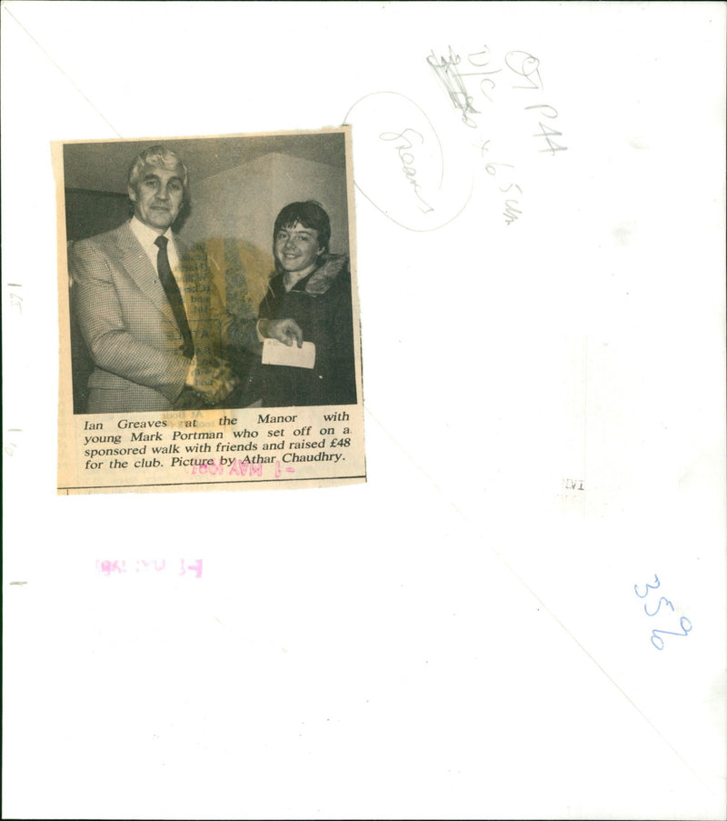 Ian Greaves - Vintage Photograph