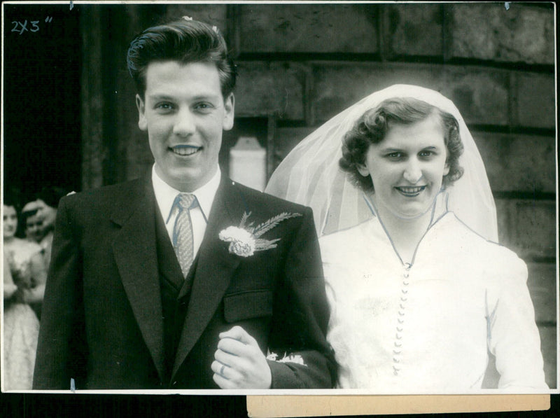 Brian Stone & Janette Donaldson - Vintage Photograph