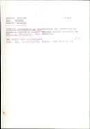 Patrick Troughton - Vintage Photograph