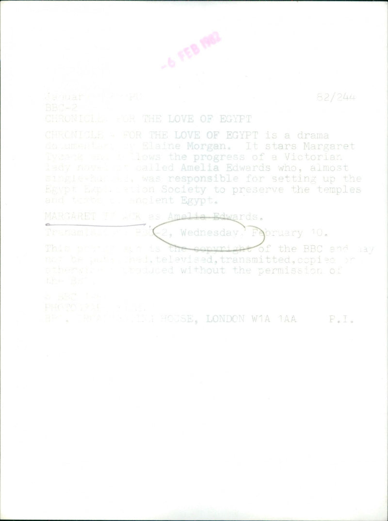 Amelia Edwards - Vintage Photograph