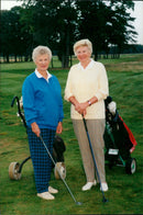 Golf Winners Shirley Curtis and Valerie Wolsey - Vintage Photograph