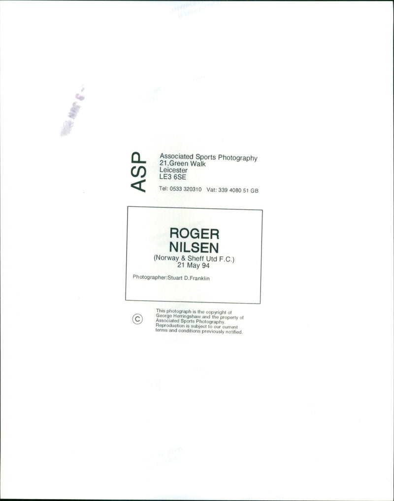 Roger Nilsen - Vintage Photograph