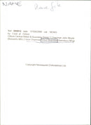 Vince Bramble - Vintage Photograph