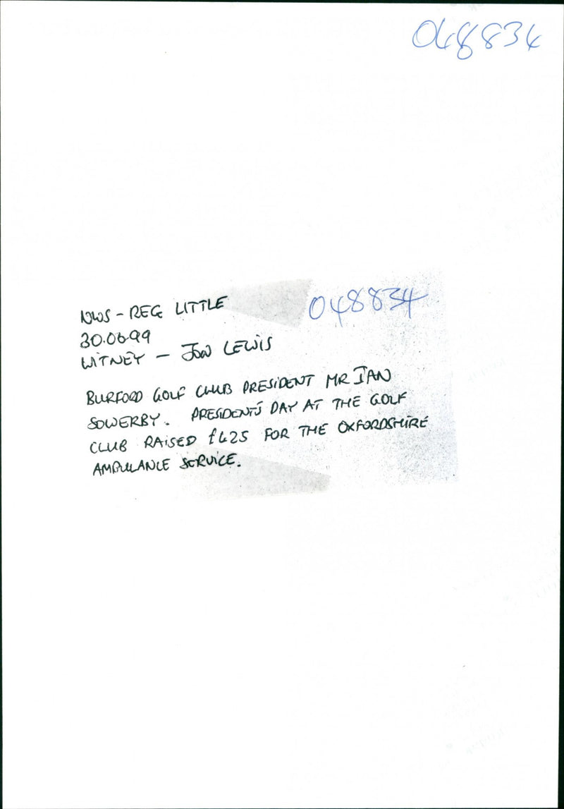 Ian Sowerby - Vintage Photograph