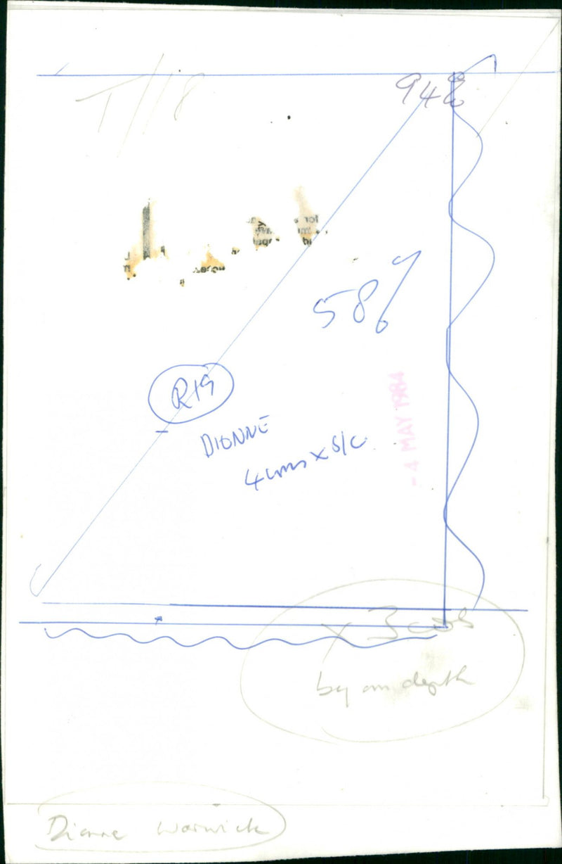 Dionne Warwick - Vintage Photograph