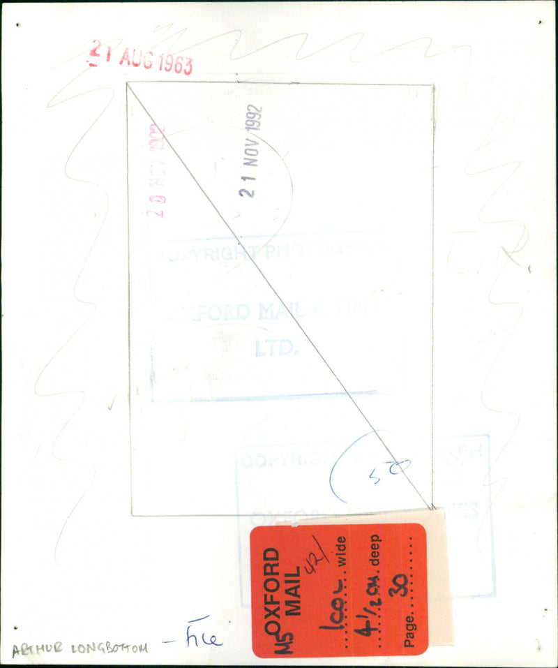 Arthur Longbottom - Vintage Photograph