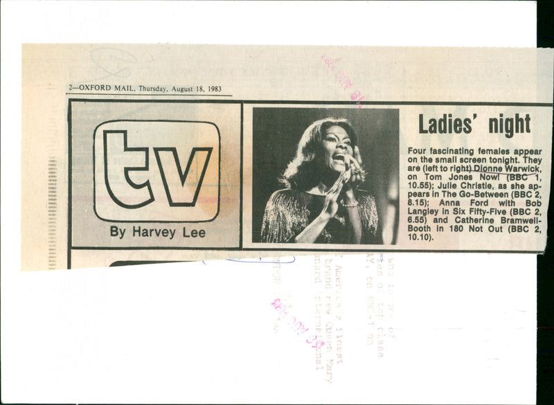 Dionne Warwick - Vintage Photograph