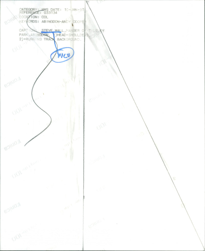 Steve Wall - Vintage Photograph