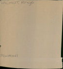 Wilmot Rhys - Vintage Photograph