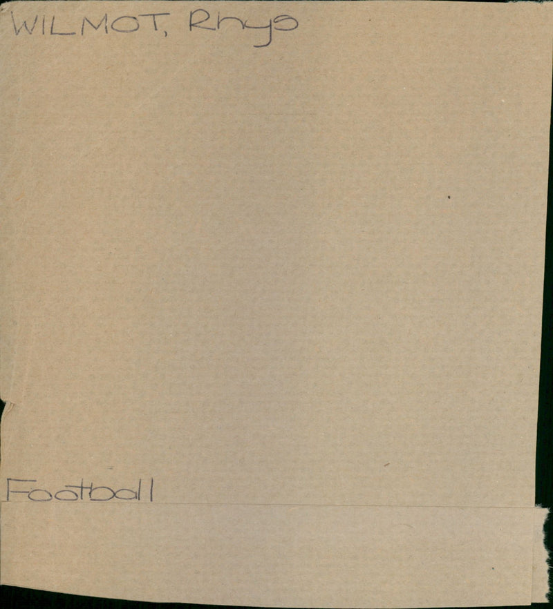 Wilmot Rhys - Vintage Photograph