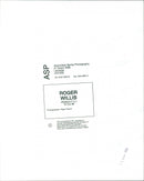 Roger Willis - Vintage Photograph