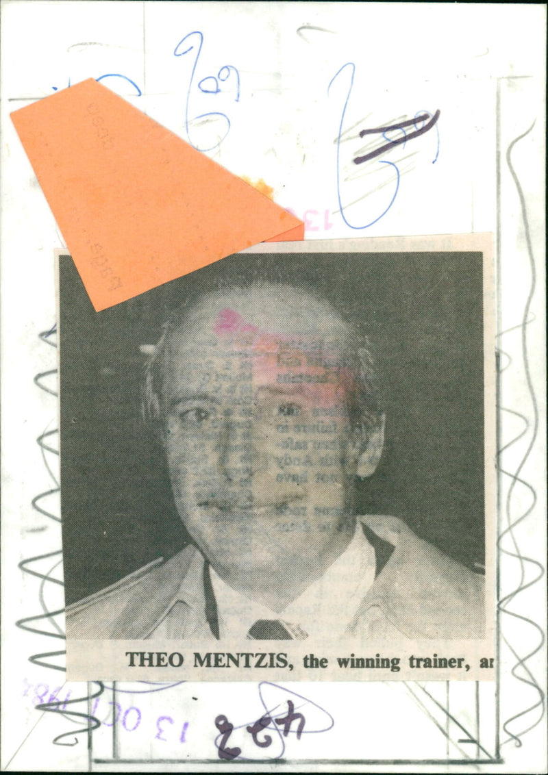 Theo Mentzis - Vintage Photograph