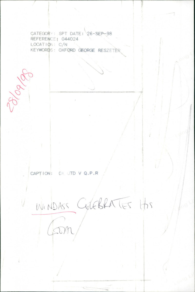 Dean Windass - Vintage Photograph