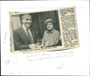 Mrs. Eileen Belcher, Harry Turner - Vintage Photograph
