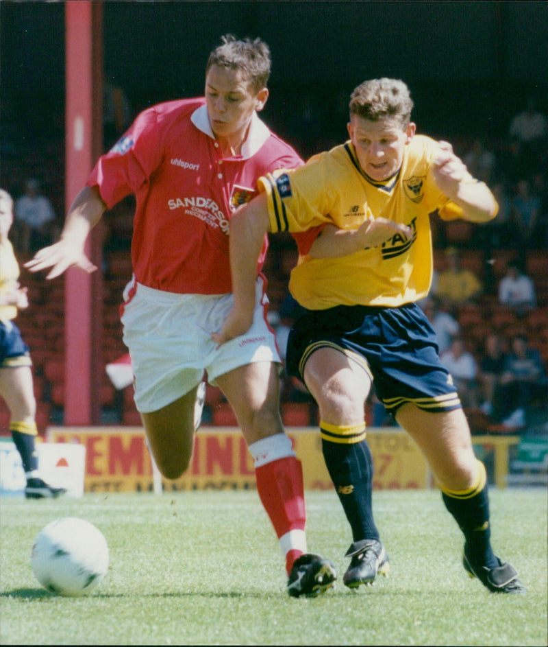 Dean Windass , Matt Hewlett - Vintage Photograph