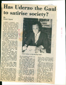 Albert Uderzo - Vintage Photograph