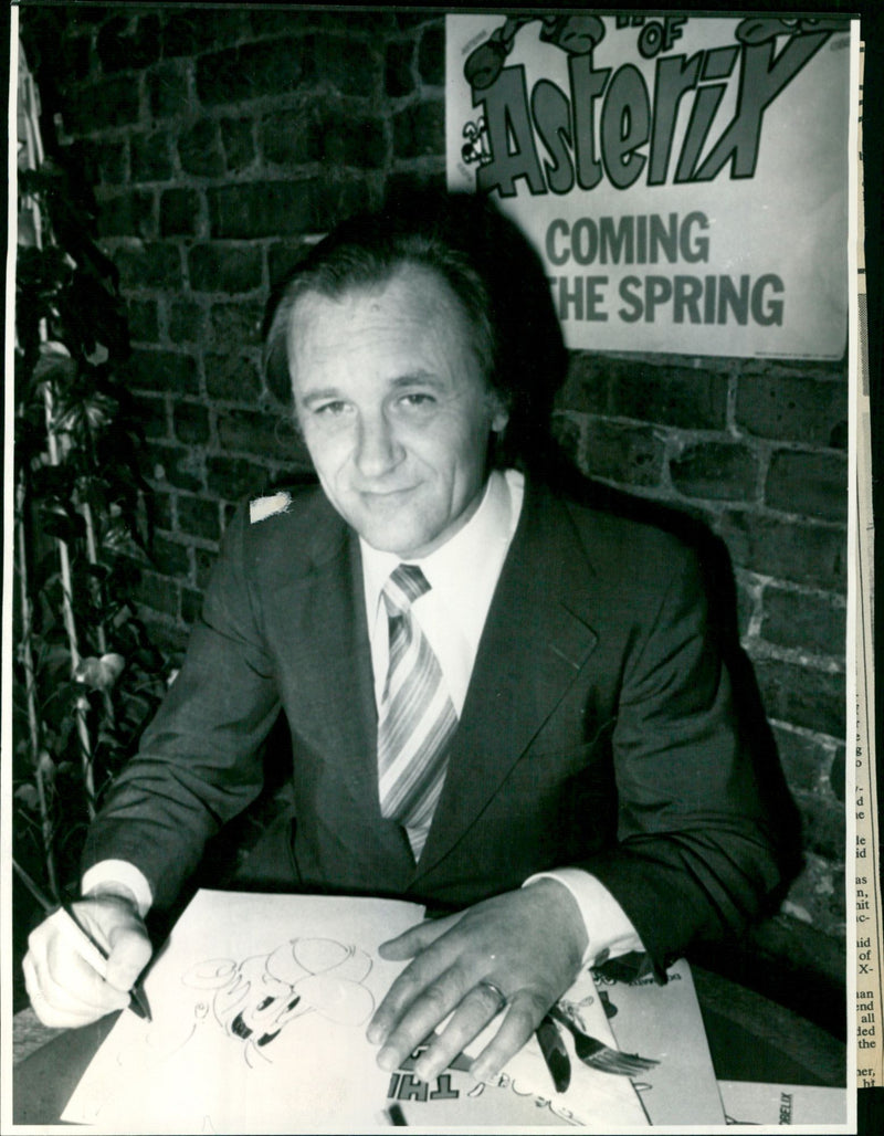 Albert Uderzo - Vintage Photograph