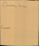 Damien Oglesby - Vintage Photograph