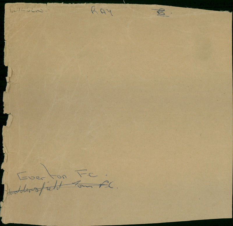 Wilson Ray - Vintage Photograph