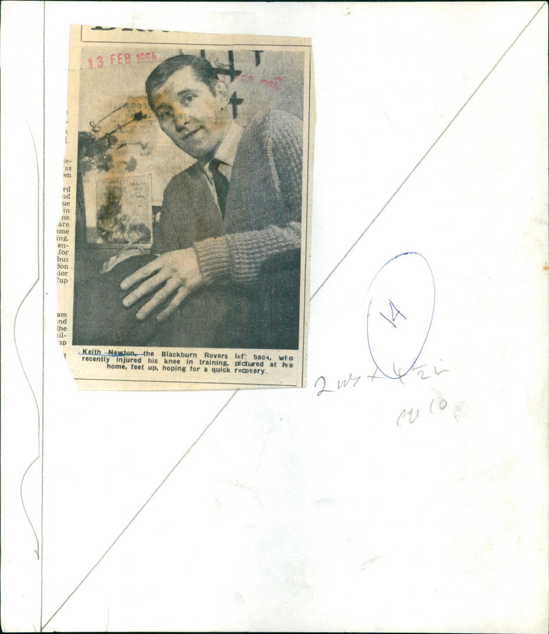 Keith Newton - Vintage Photograph