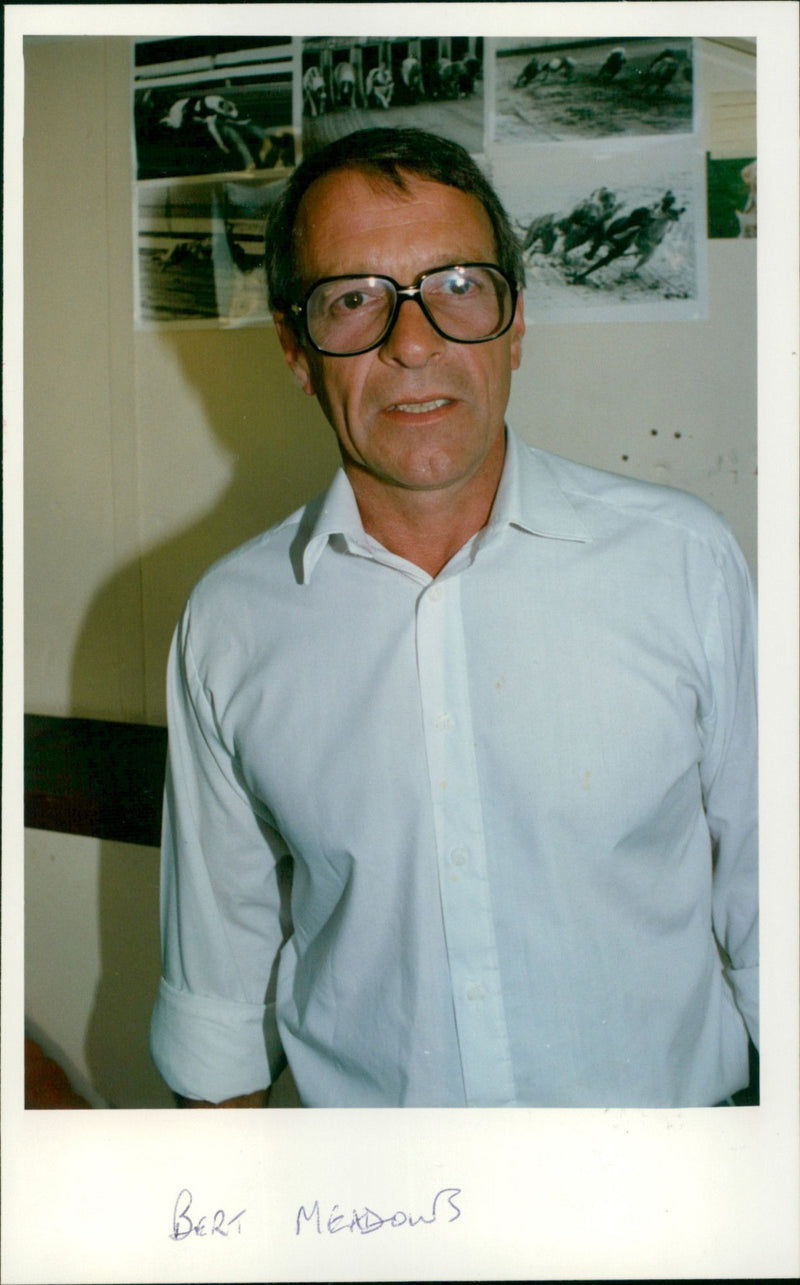 Bert Meadows - Vintage Photograph