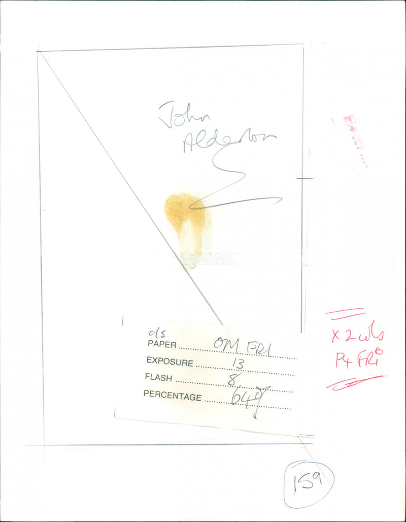 John Alderton - Vintage Photograph