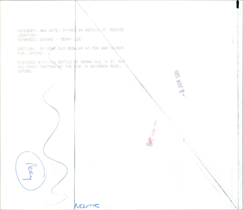 Percy Trotman - Vintage Photograph