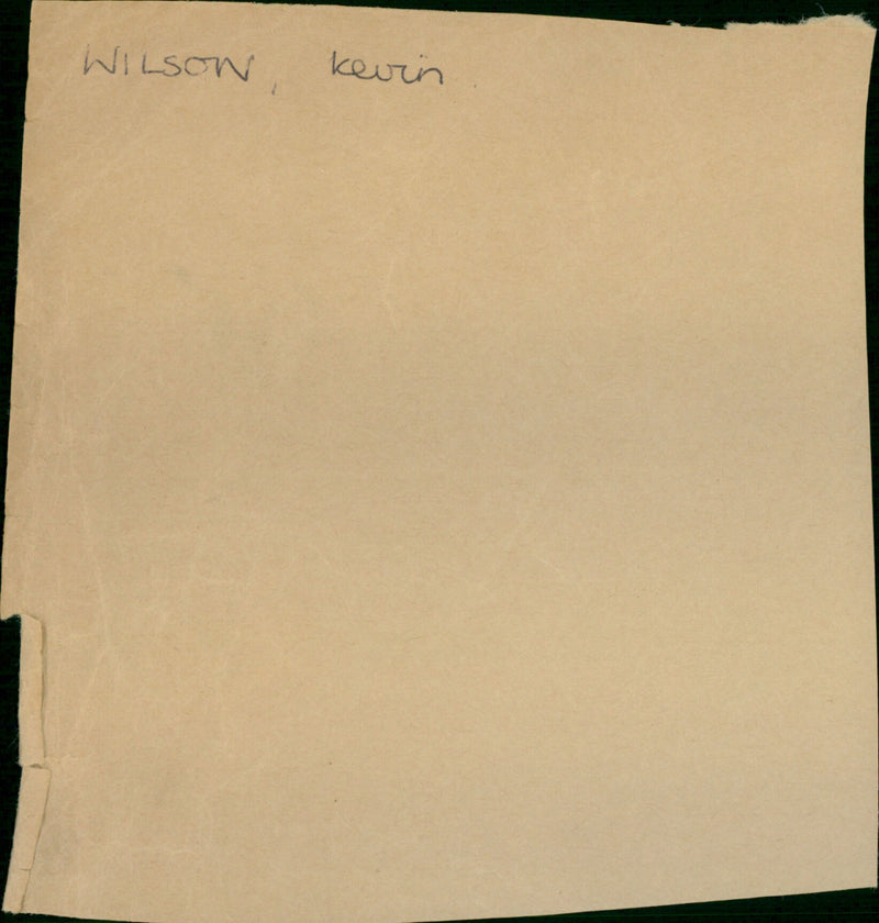 Wilson Kevin - Vintage Photograph