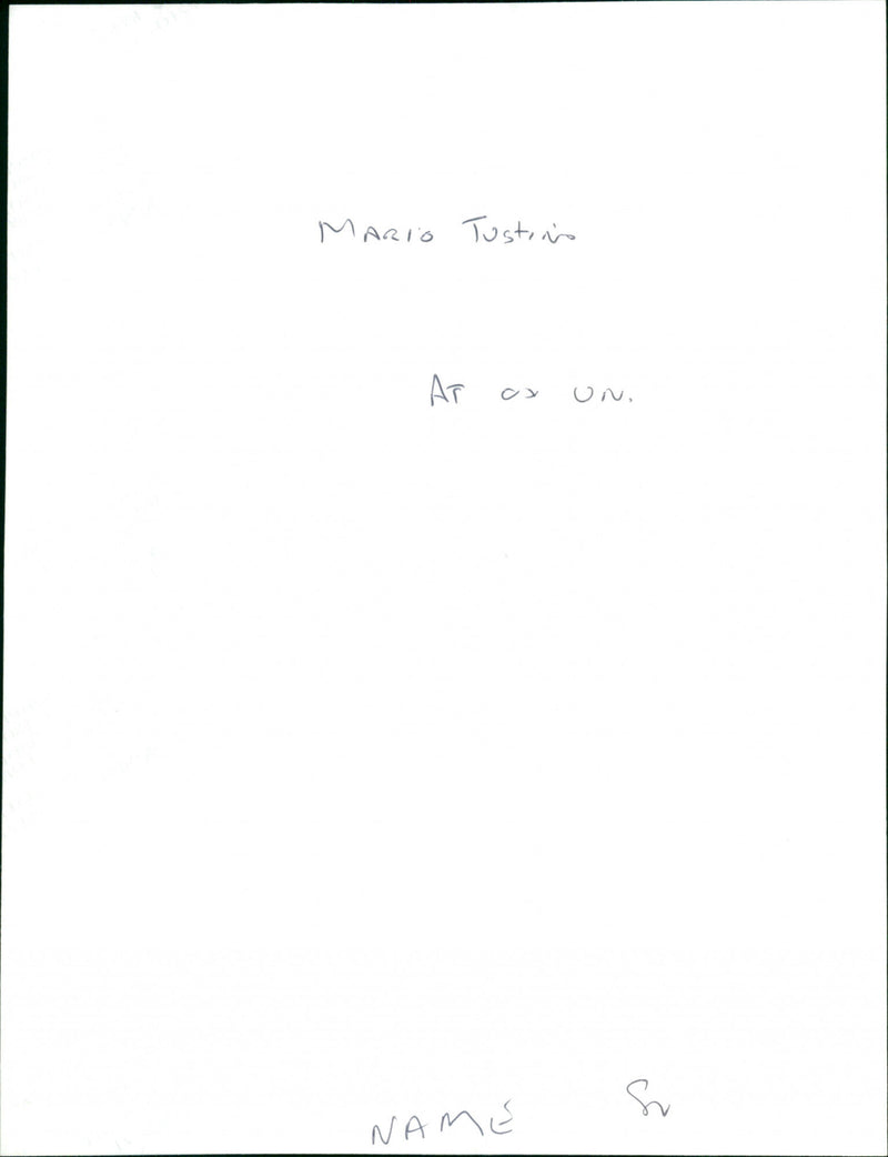 Mario Testino - Vintage Photograph