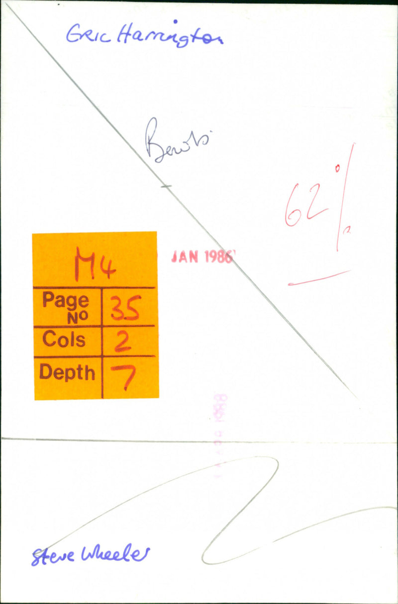 Eric Harrington - Vintage Photograph