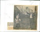 B. F. Kowalski and Santa Claus - Vintage Photograph