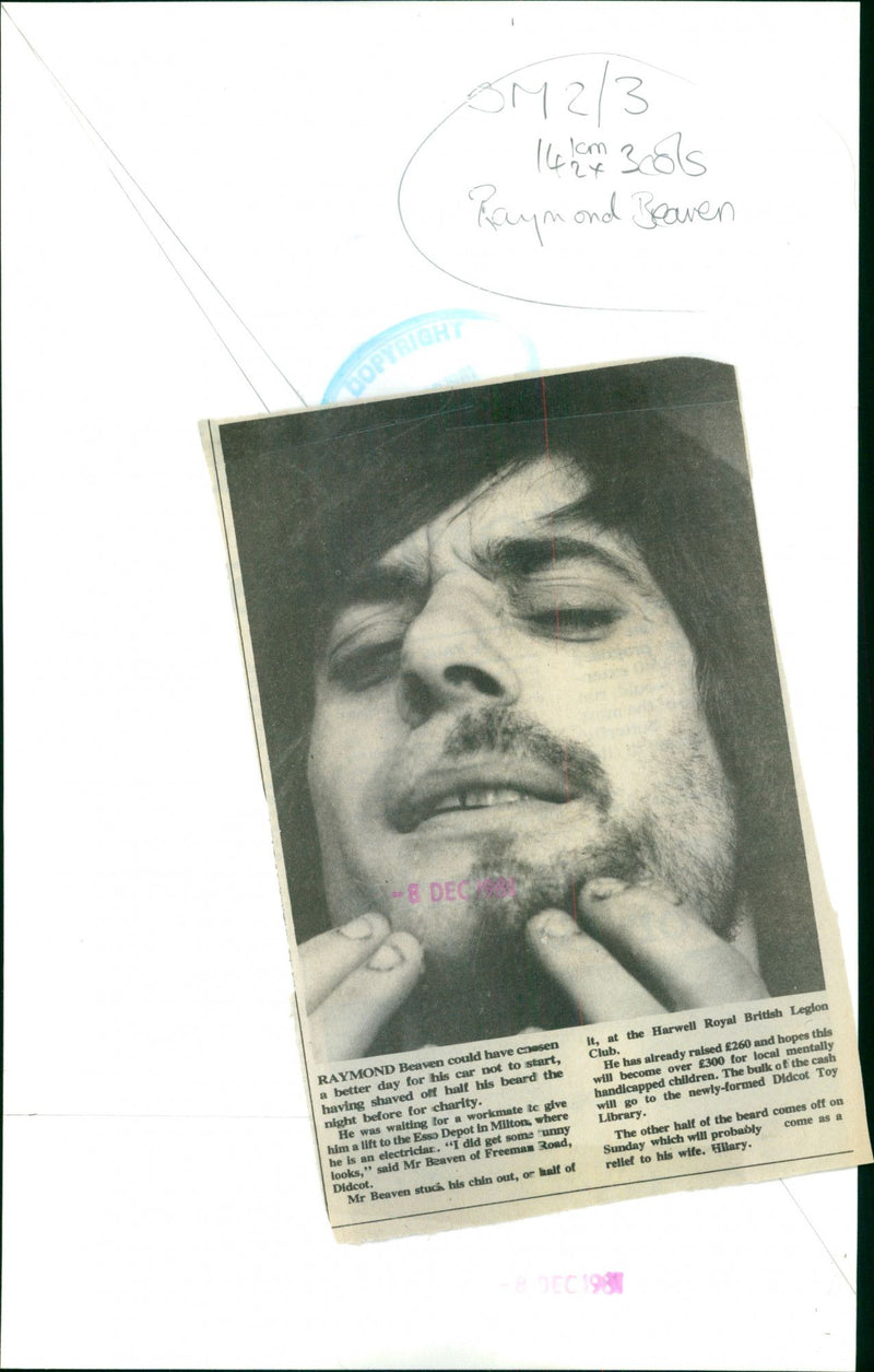 Raymond Beaven - Vintage Photograph