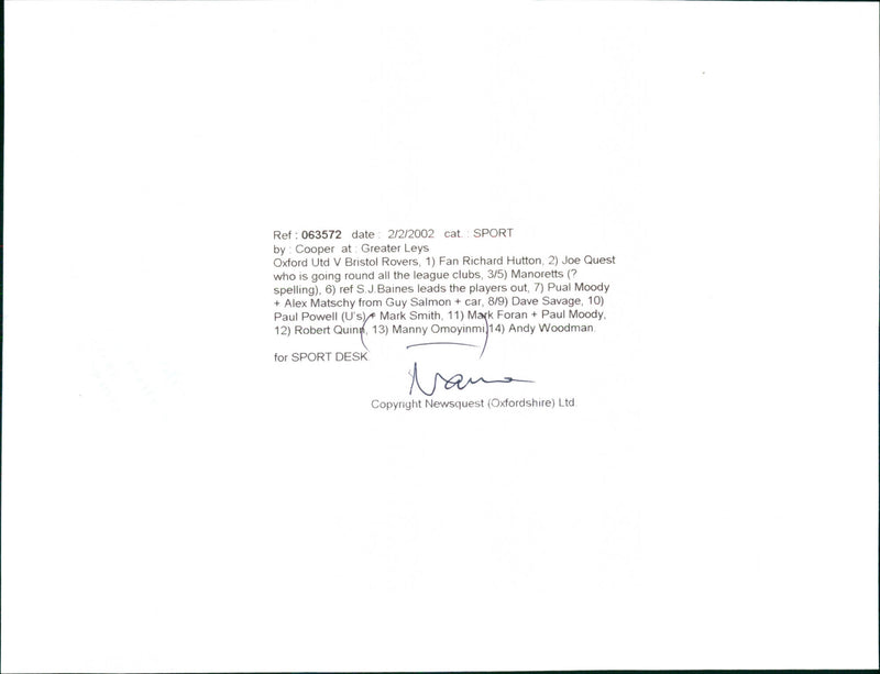 Manny omoyinmi - Vintage Photograph