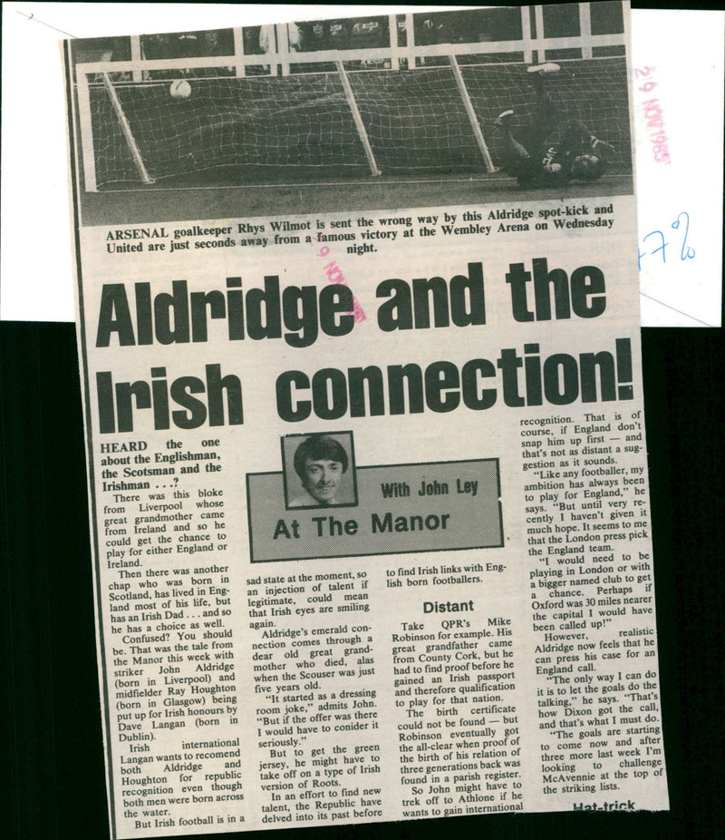 Rhys Wilmot - Vintage Photograph