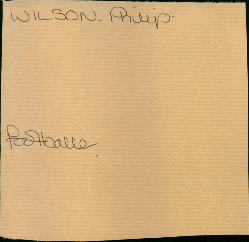 Wilson Philip - Vintage Photograph