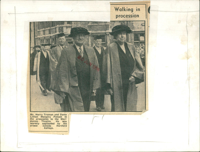 Harry S. Truman - Vintage Photograph