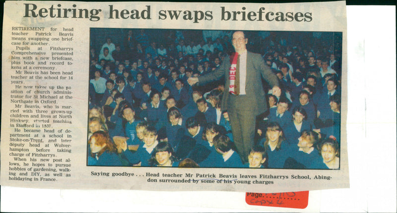 Mr. Patrick Beavis - Vintage Photograph