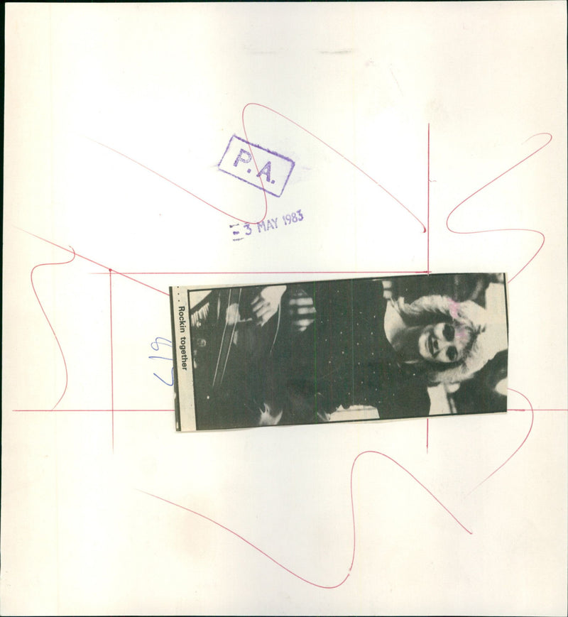 Bonnie Tyler - Vintage Photograph