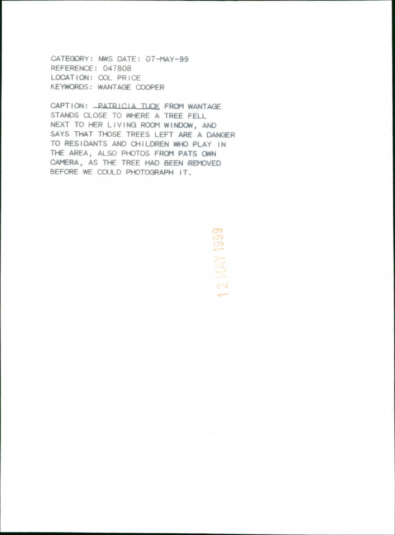 Patricia Tuck - Vintage Photograph