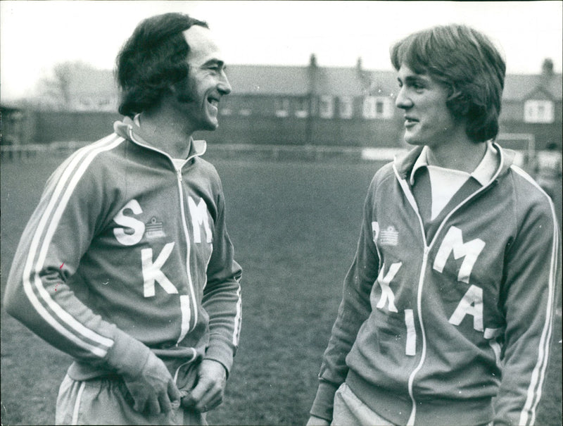 John Woodley, Jon Williams - Vintage Photograph