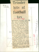 Tommy Trinder - Vintage Photograph