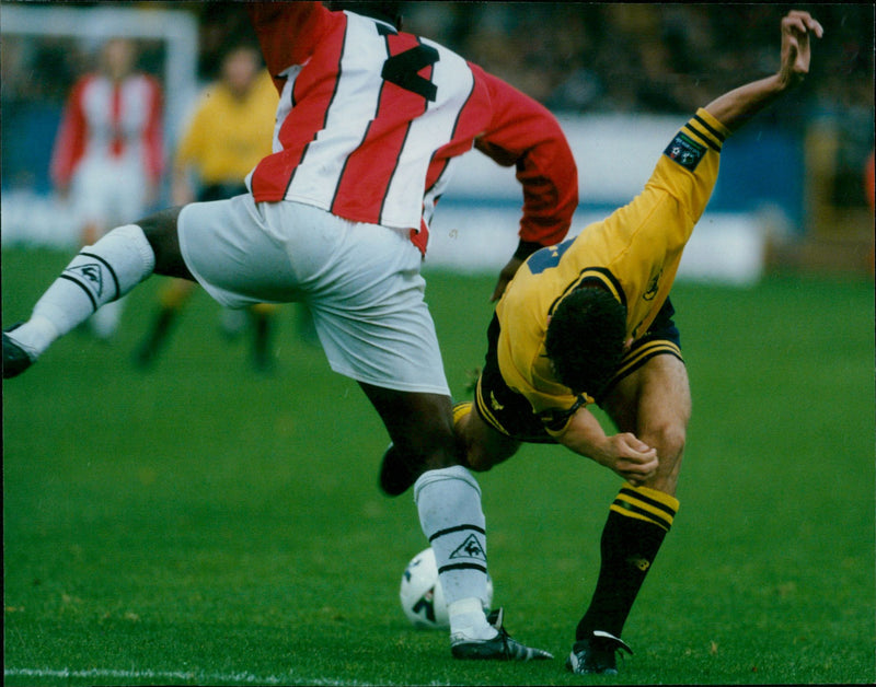 Dean Windass, Sheffields Des Hamilton - Vintage Photograph