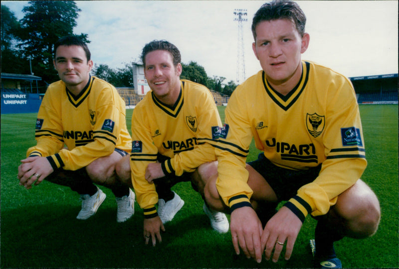 Andy Thomson, Danny Hill, Dean Windass - Vintage Photograph