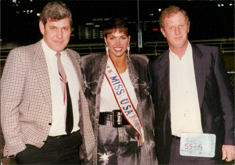 John Blake, Gretchen Polhemus, Brian King - Vintage Photograph