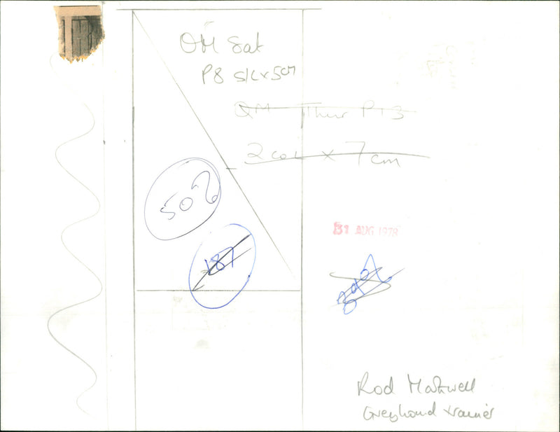 Rod Markwell - Vintage Photograph