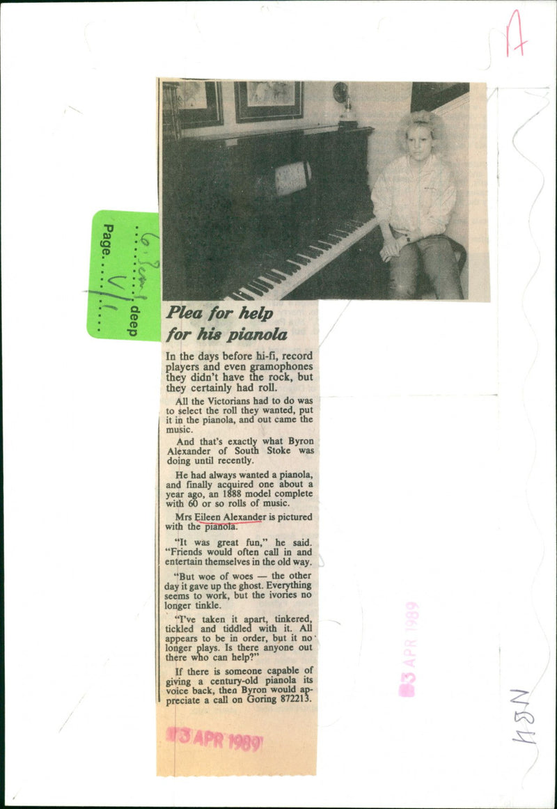 Eileen Alexander - Vintage Photograph