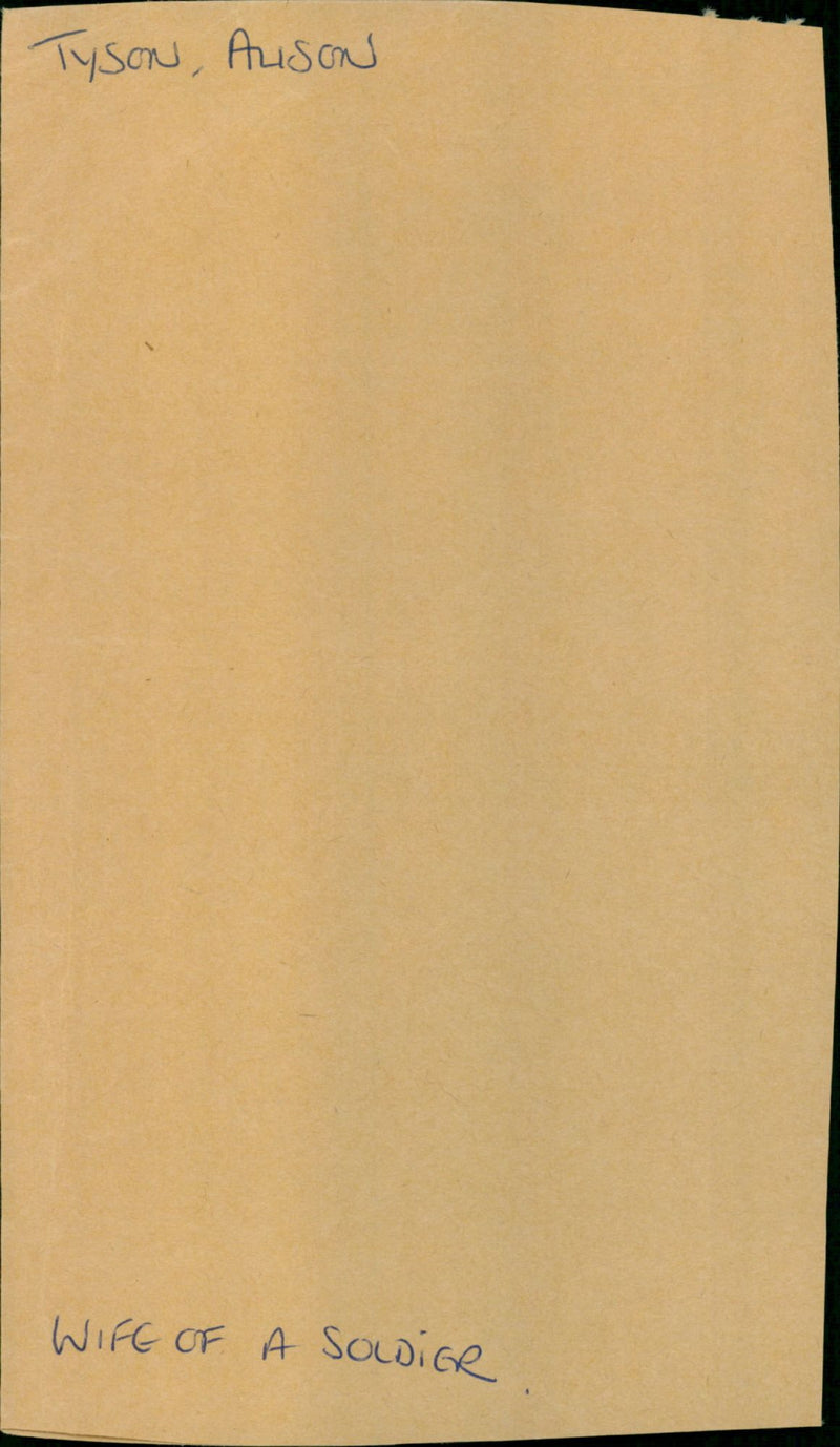 Tyson Alison - Vintage Photograph