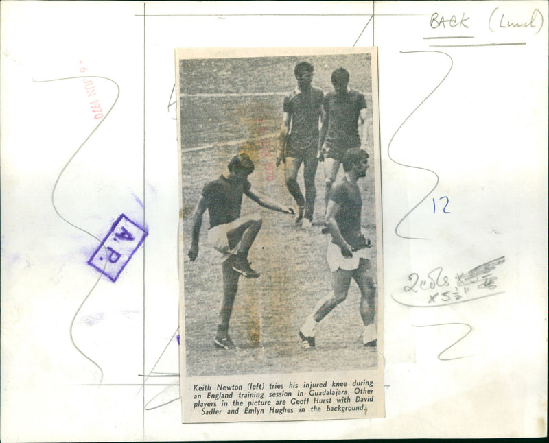 Keith Newton - Vintage Photograph