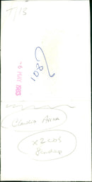 Claudio Arrau - Vintage Photograph