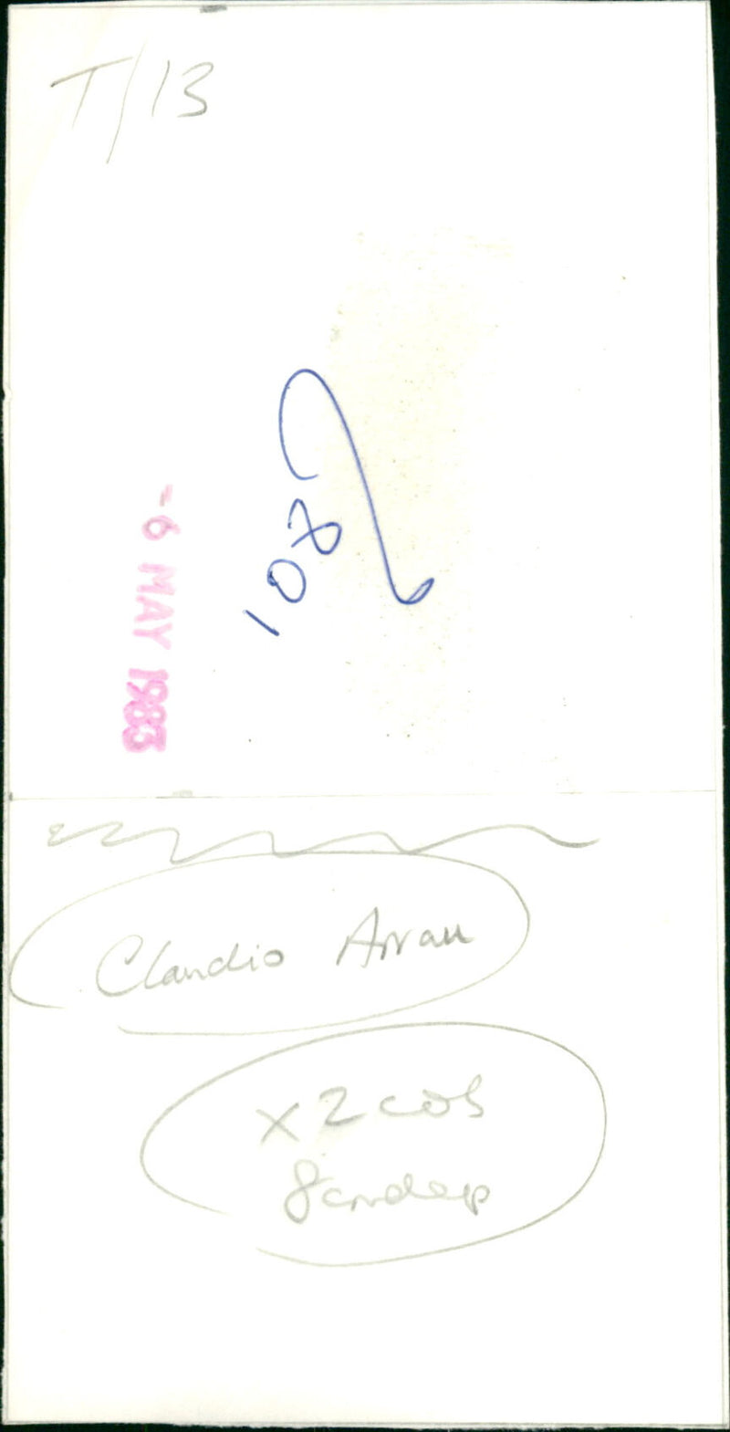 Claudio Arrau - Vintage Photograph